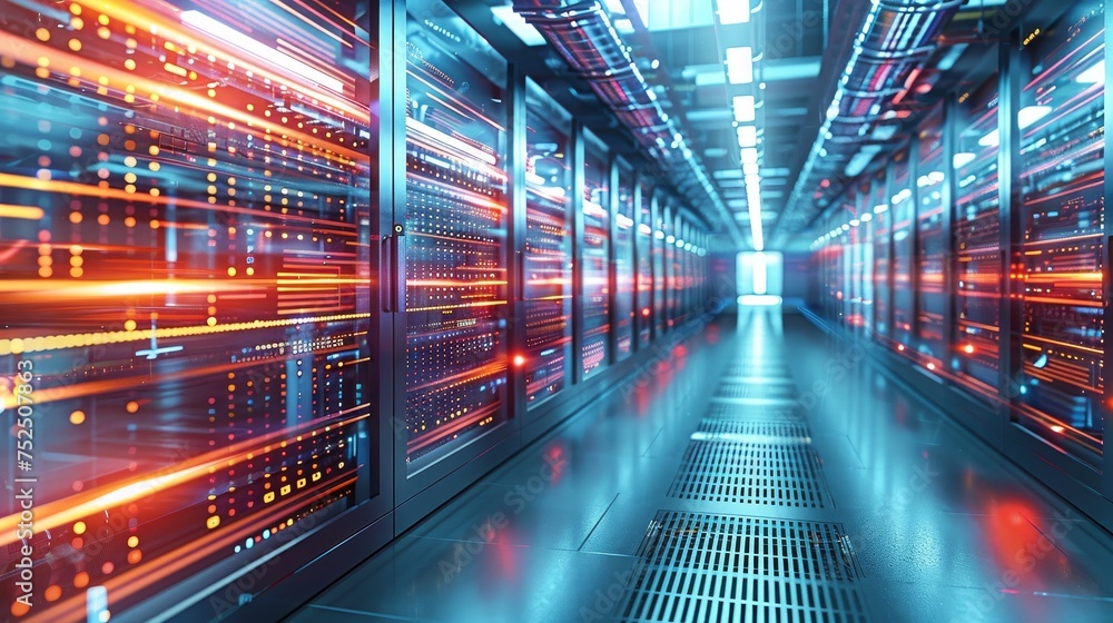 Poster a cutting-edge research lab focusing on the future of cloud computing