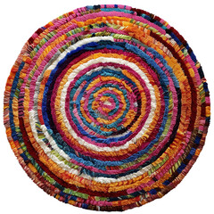  round rug on transparent background Remove png