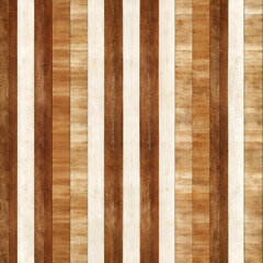 Tiles texture background, seamless brown and white striped floor texture