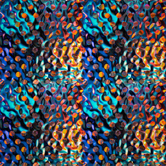 ai generated chromatic fluid glass sculptures, , focus stacking texture, seamless tiles.
