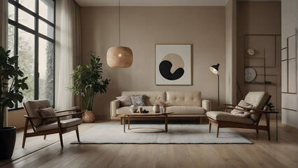 Interior Modern And Contemporary Living Room