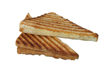 Tasty grilled sandwich isolated