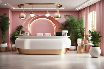 Clean and Ready-to-Use Registration Area