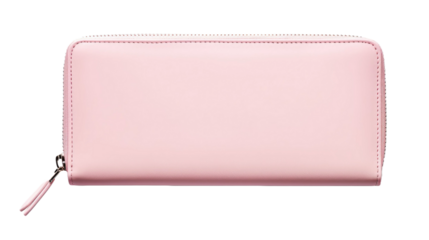 Long purse isolated on transparent a white background 