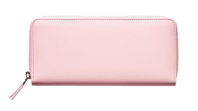 Long purse isolated on transparent a white background 