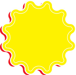 tag label border sale price basic shape space for text 