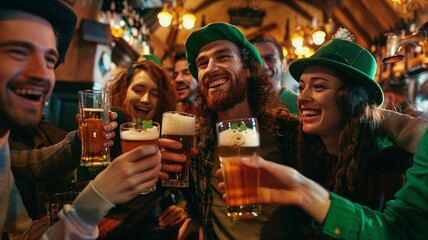 Fototapeta premium Irish Celebration Saint Patrick Day