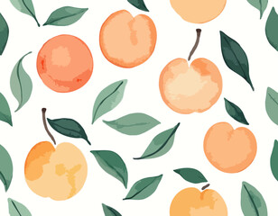 Watercolor Apricot 