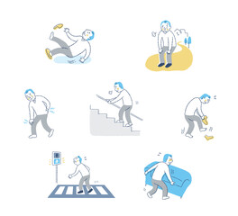 フレイル　さまざまな症状　セット