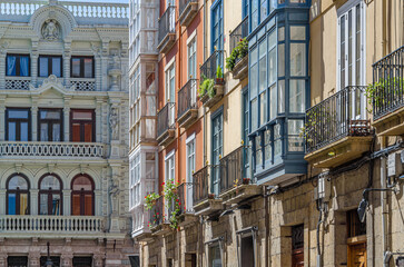 Obraz premium Architecture in Santander, Spain