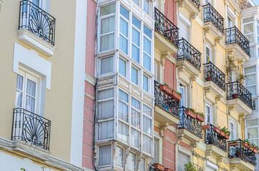 Obraz premium Architecture in Santander, Spain