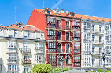 Fototapeta premium Architecture in Santander, Spain