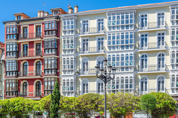 Obraz premium Architecture in Santander, Spain