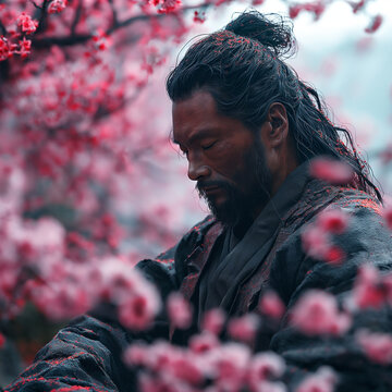 portrait of a samurai