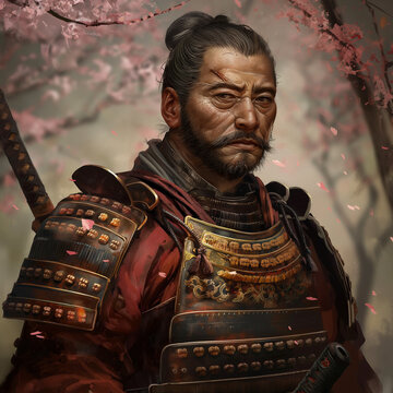 portrait of a samurai