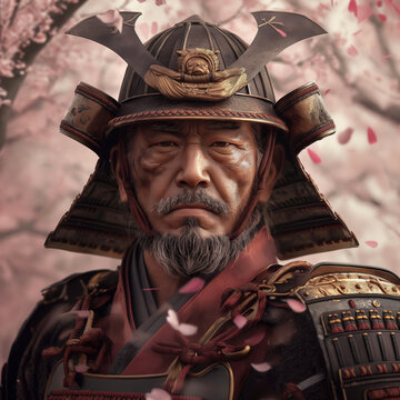 portrait of a samurai