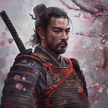 portrait of a samurai