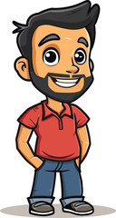 Sheriff Man Catchin the Bandits in Vector Form