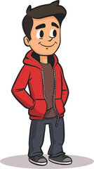 Cowboy Man Roundin up the Posse in Vector Graphics