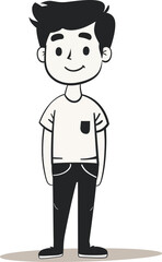 Banker Man Lendin the Mortgage in Vector Graphics