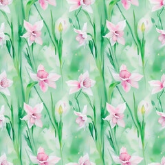 pink flowers background