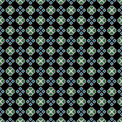 Multi color seamless abstract pattern. Background and backdrop. Multi Colored. Colorful ornamental design. Colored mosaic ornaments. Vector graphic illustration. EPS10.