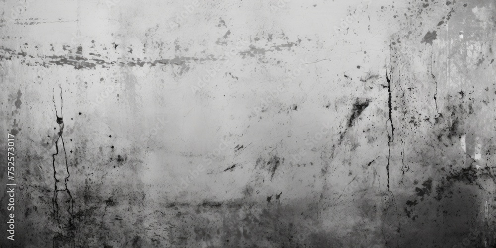 Aufkleber a black and white photo of a dirty wall. perfect for adding texture to design projects
