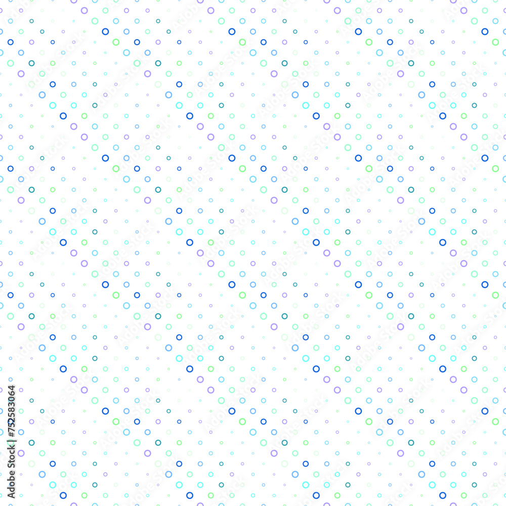 Poster abstract ring pattern background - geometrical colorful vector graphic