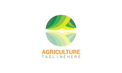 Agriculture logo. Farm concept logo design Vector