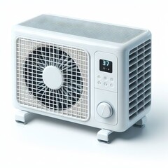 air conditioner isolated on white
