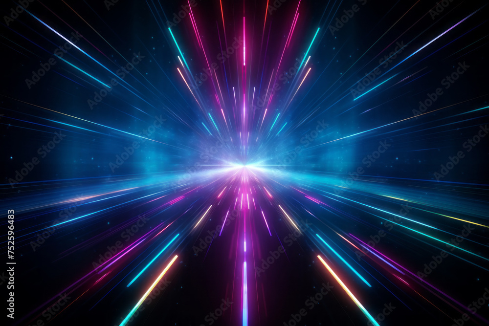Poster abstract lines background or pattern, creative design template