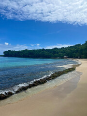 beach and blue sky