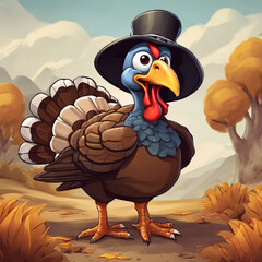 Turkey Thanksgiving Day PNG design