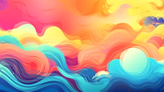 background abstract liquid marbles fluid animation pattern motion graphic video