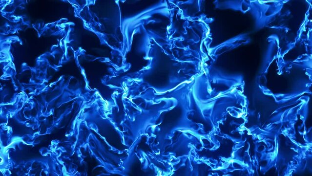 Electric Blue Firestorm - Motion graphics