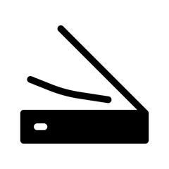 scanner glyph icon