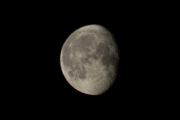 Waning Gibbous Moon Phase Background