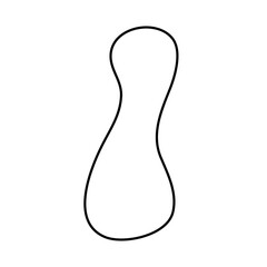 Abstract Simple Doodle Graphic Element