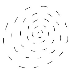 Abstract Simple Doodle Graphic Element