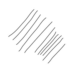 Abstract Simple Doodle Graphic Element