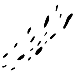 Abstract Simple Doodle Graphic Element