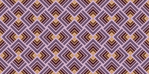 Seamless abstract geometric pattern from lines. Wide panoramic seamless Art texture.