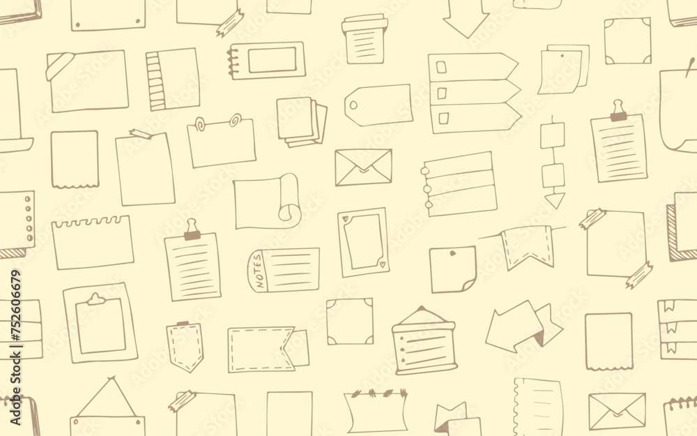 Fototapete seamless pattern. doodle pattern. a pattern for textiles. textile. package. package. print. backgrou
