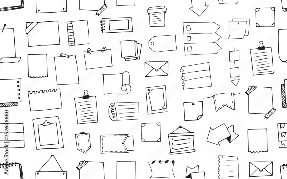 Poster seamless pattern. doodle pattern. a pattern for textiles. textile. package. package. print. backgrou