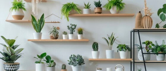 Array of Different Plants in a Room