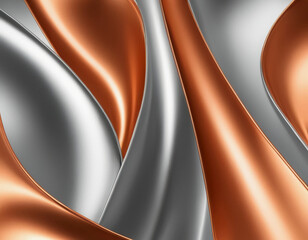 abstract gold and silver background