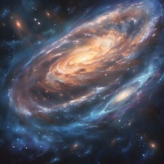 
Space Background: With swirling galaxies and twinkling stars, this cosmic backdrop ignites the imagination.