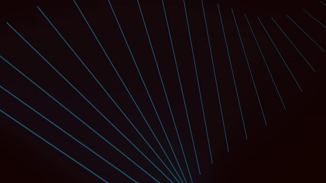 A simple yet striking image featuring a blue line against a black backdrop, creating a contrasting and visually captivating effect