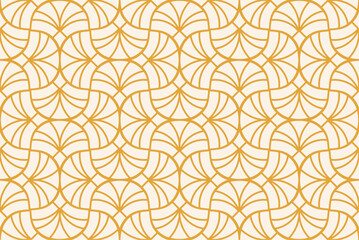 Seamless art deco abstract pattern. Geometric modern background. Vector illustration. - 752614642