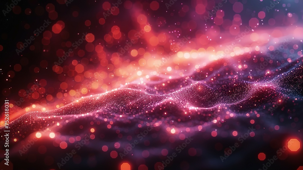 Aufkleber abstract digital background. can be used for technological processes, neural networks and ai, digita